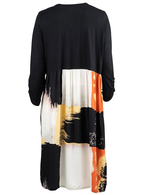 ILLONA - Plus Size Kjole fra Gozzip