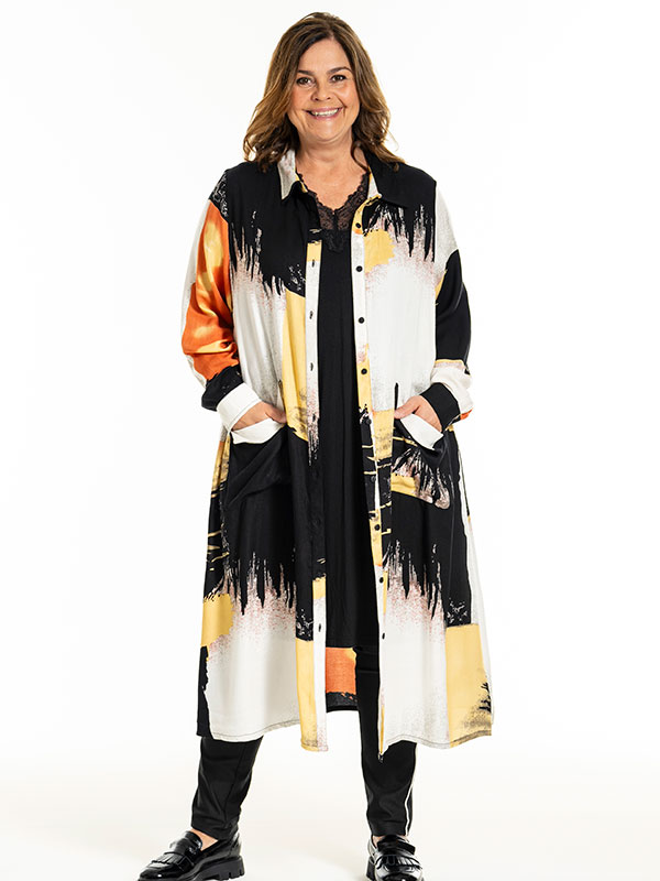 ILSA - Plus Size Kjole fra Gozzip