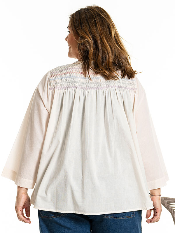 INGFRED - Plus Size Bluse fra Gozzip