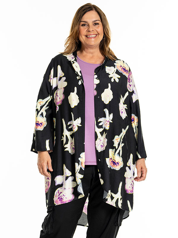 MONNA - Plus Size Tunika fra Gozzip