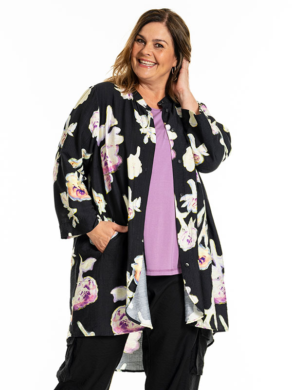 MONNA - Plus Size Tunika fra Gozzip