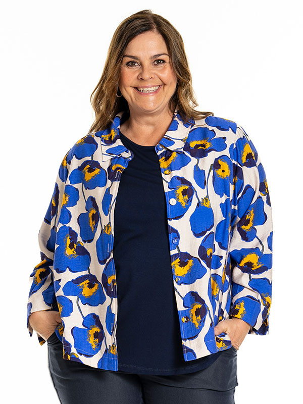 INIE - Plus Size Skjorte fra Gozzip