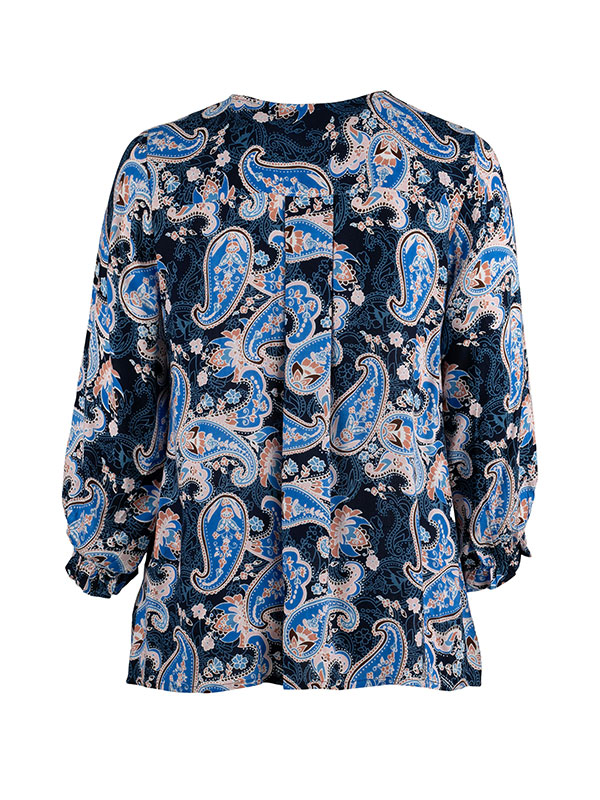 IBEN - Plus Size Bluse fra Gozzip