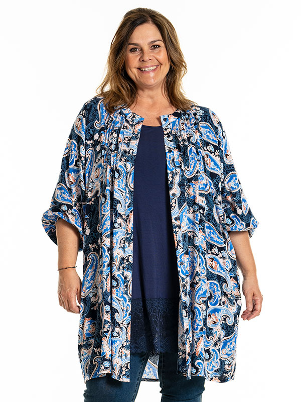 JOHANNE - Plus Size Tunika fra Gozzip
