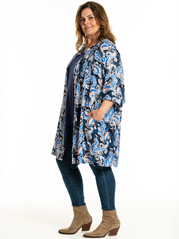JOHANNE - Plus Size Tunika fra Gozzip