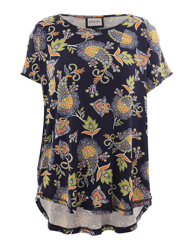 GITTE - Plus Size T-shirt fra Gozzip