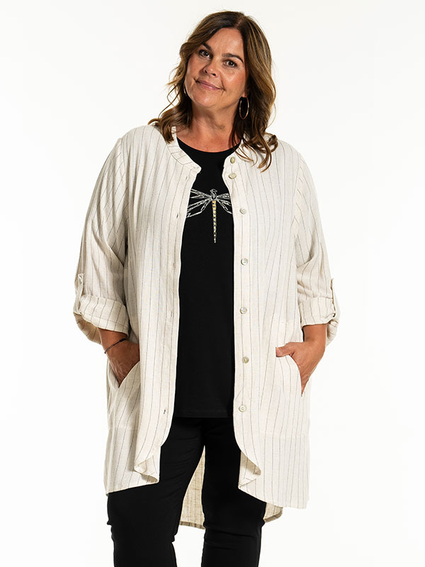 MONNA - Plus Size Tunika fra Gozzip