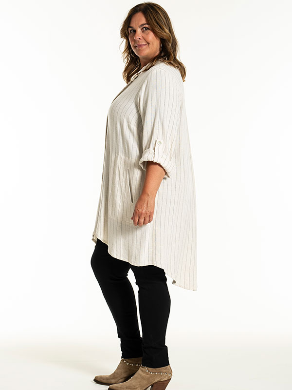 MONNA - Plus Size Tunika fra Gozzip