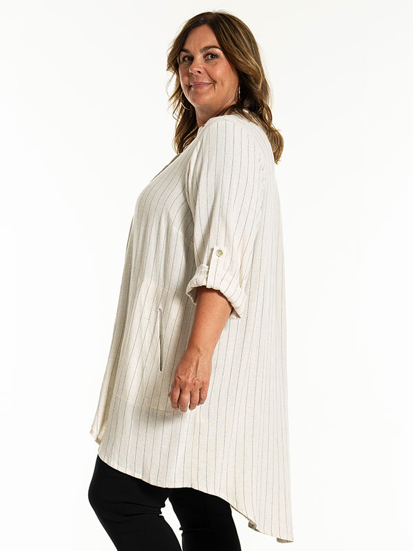 MONNA - Plus Size Tunika fra Gozzip