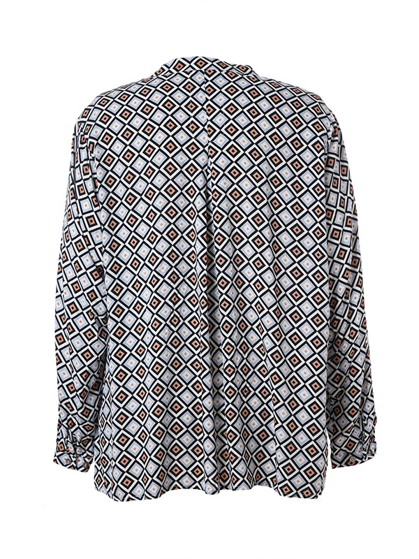 JANETT - Plus Size Bluse fra Gozzip