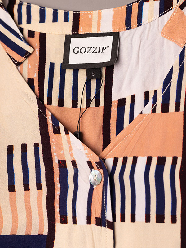GHITA - Plus Size Bluse fra Gozzip