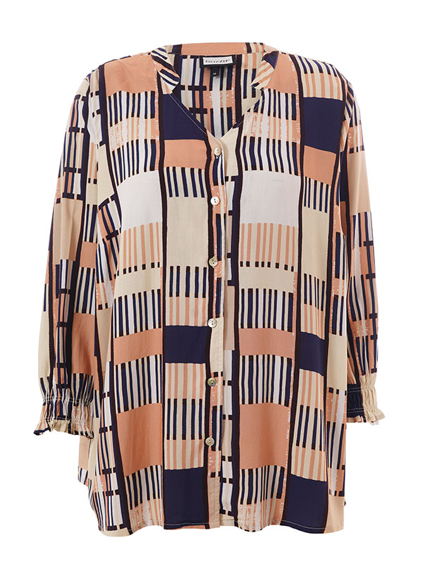 GHITA - Plus Size Bluse fra Gozzip