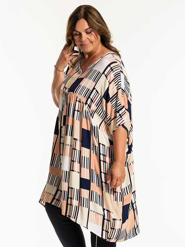 SOFIE - Plus Size Tunika fra Gozzip