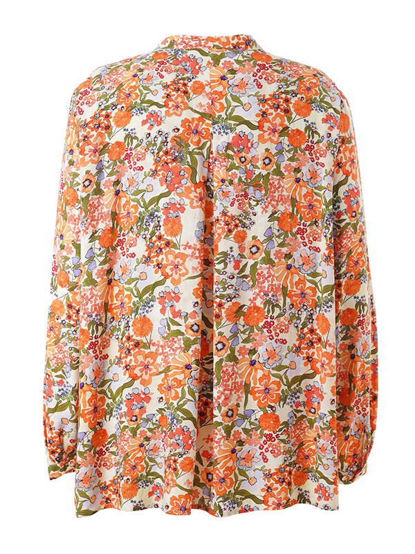 JANETT - Plus Size Bluse fra Gozzip