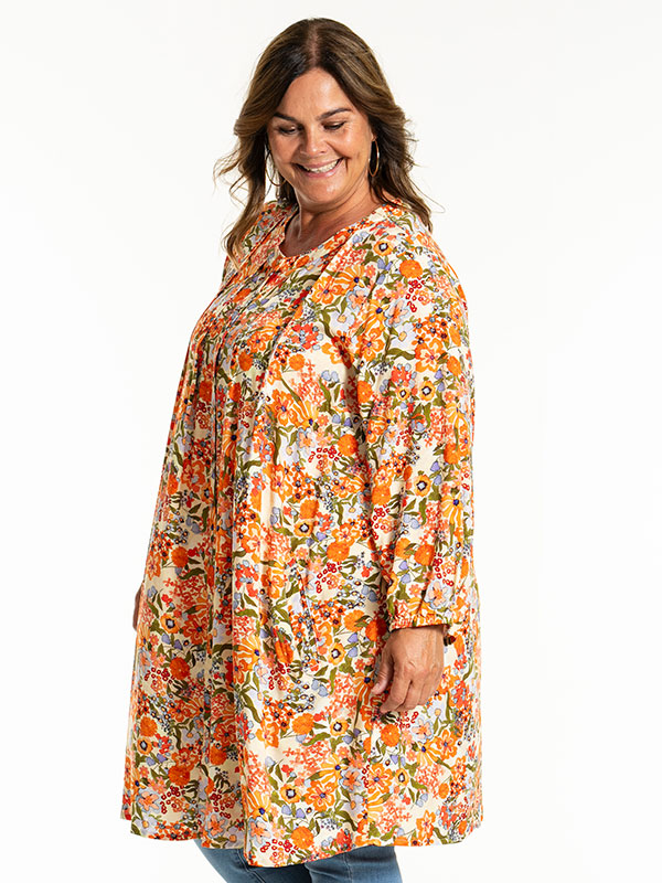JANNY - Plus Size Tunika fra Gozzip