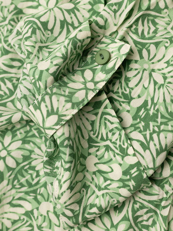 BILLIE - Plus Size Bluse fra Gozzip