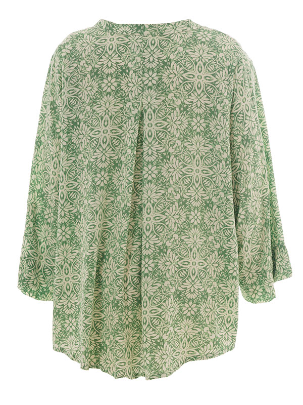 BILLIE - Plus Size Bluse fra Gozzip