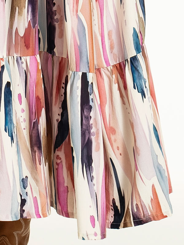 SUSSIE - Plus Size Kjole fra Gozzip