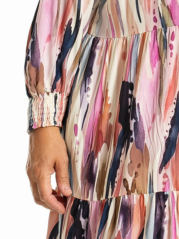 SUSSIE - Plus Size Kjole fra Gozzip