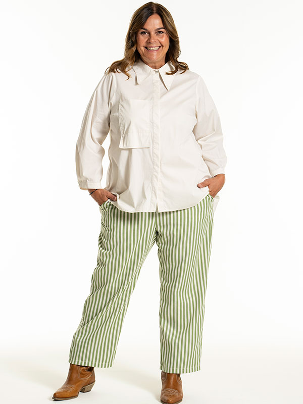 JEANNA - Plus Size Bukser fra Gozzip