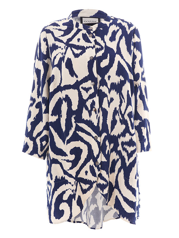 MONNA - Plus Size Tunika fra Gozzip