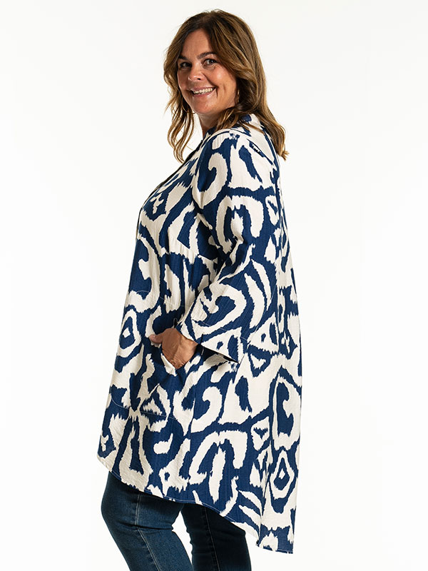 MONNA - Plus Size Tunika fra Gozzip