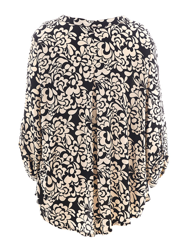 BILLIE - Plus Size Bluse fra Gozzip