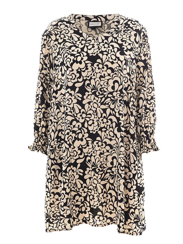 BENTINA - Plus Size Tunika fra Gozzip