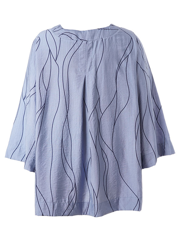 SVANHILDR - Plus Size Bluse fra Gozzip