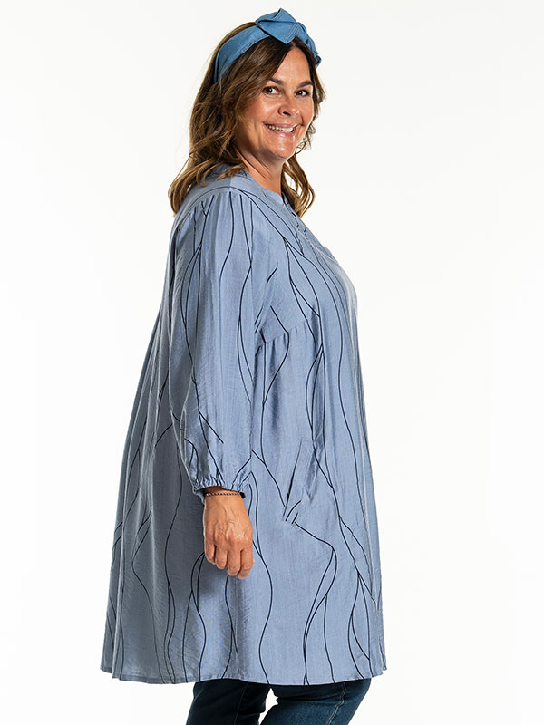 JEANA - Plus Size Tunika fra Gozzip