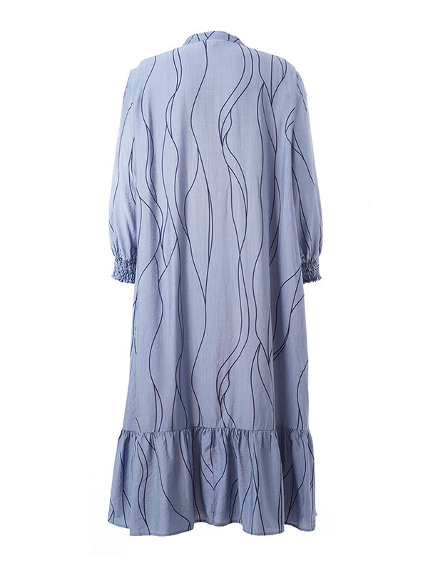 SIGRUN - Plus Size Kjole fra Gozzip