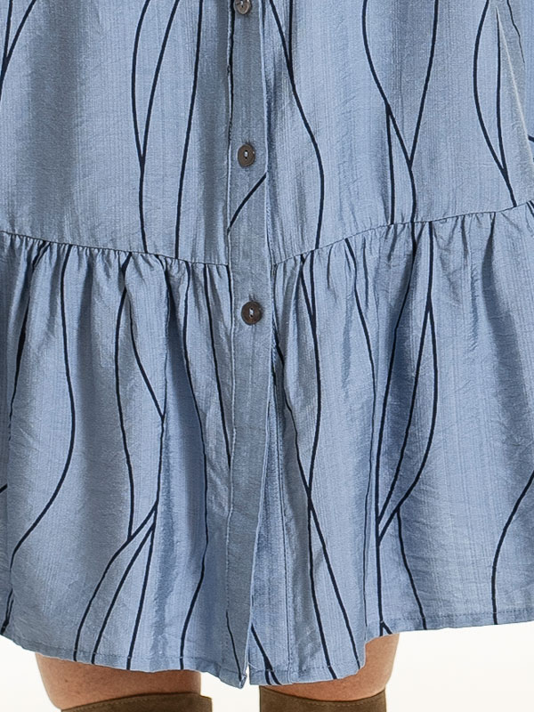SIGRUN - Plus Size Kjole fra Gozzip