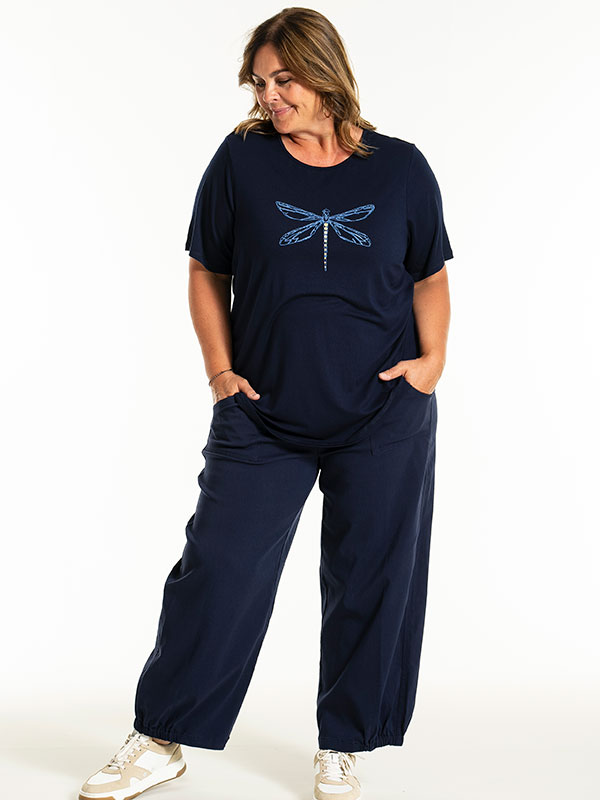 BIRKA - Plus Size T-shirt fra Gozzip