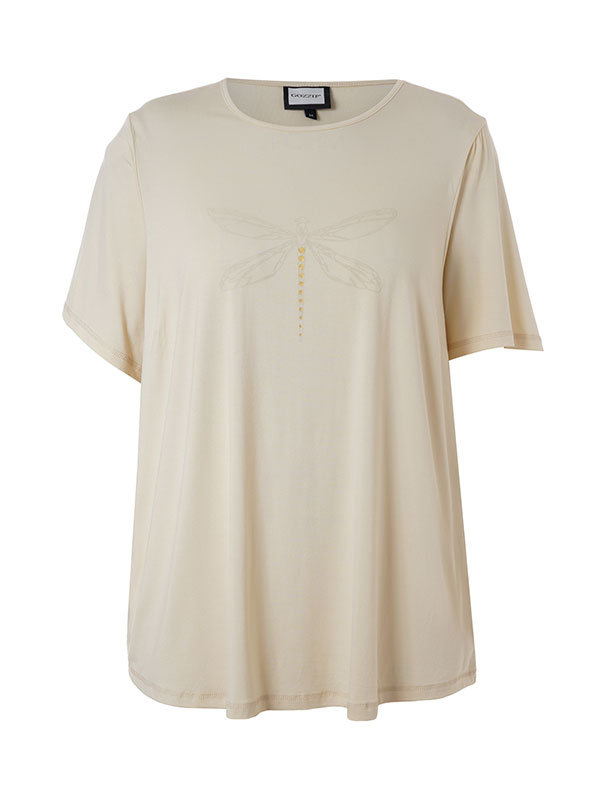 BIRKA - Plus Size T-shirt fra Gozzip