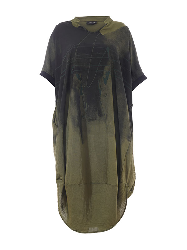 KARA - Plus Size Kjole fra Gozzip Black