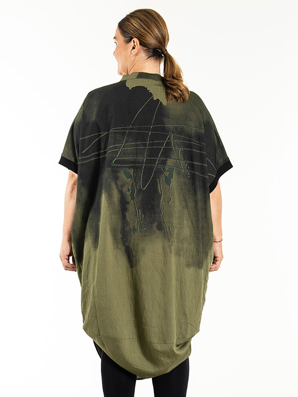 KARA - Plus Size Kjole fra Gozzip Black