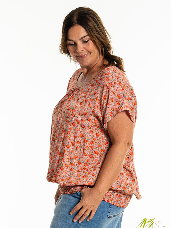 ELISE - Plus Size Bluse fra Gozzip