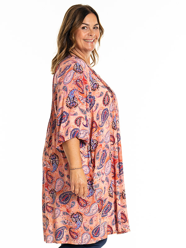 JOHANNE - Plus Size Tunika fra Gozzip