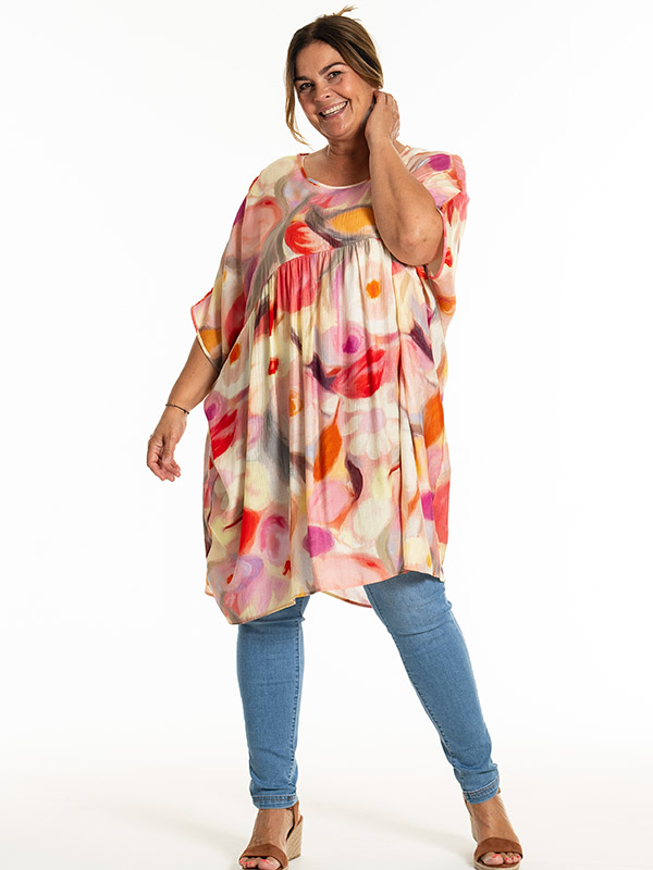 SOFIE - Plus Size Tunika fra Gozzip