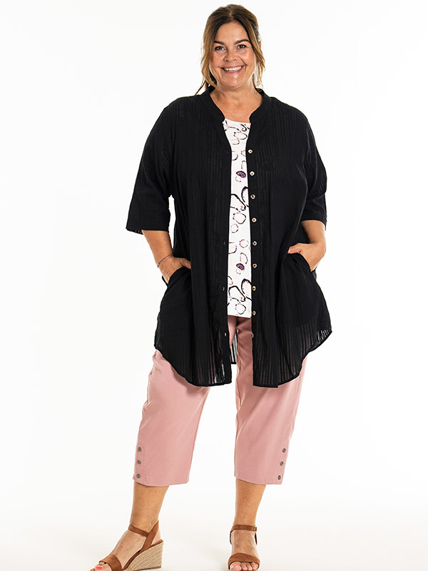 KASANDRA - Plus Size Tunika fra Gozzip