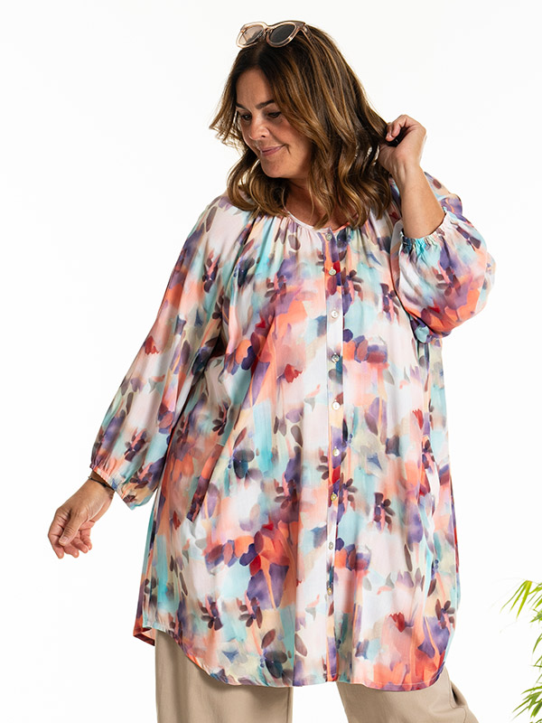KATHINKA - Plus Size Tunika fra Gozzip