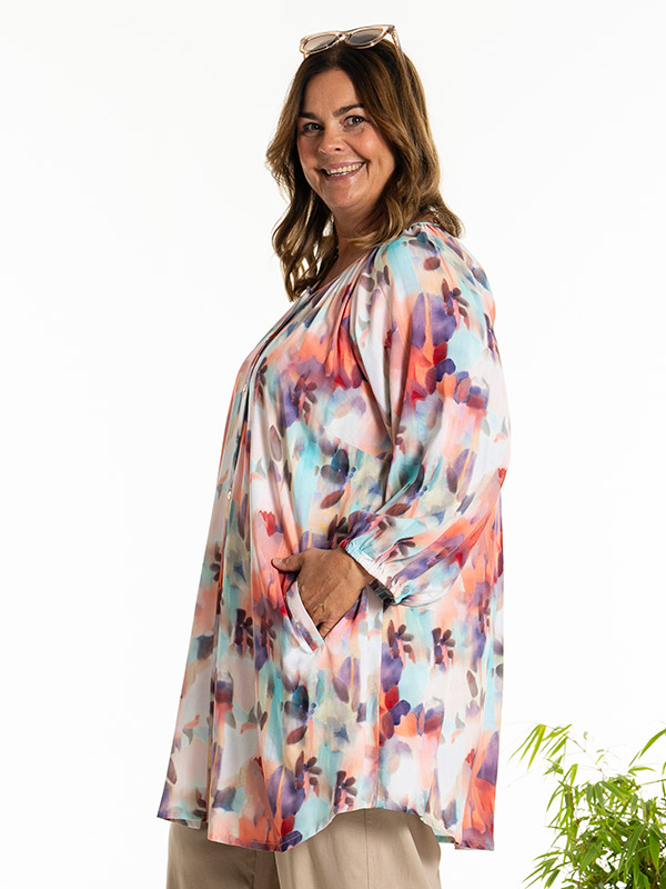 KATHINKA - Plus Size Tunika fra Gozzip