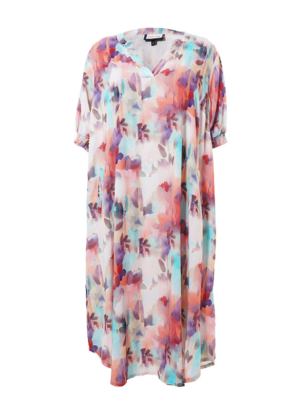 DINNIE - Plus Size Kjole fra Gozzip