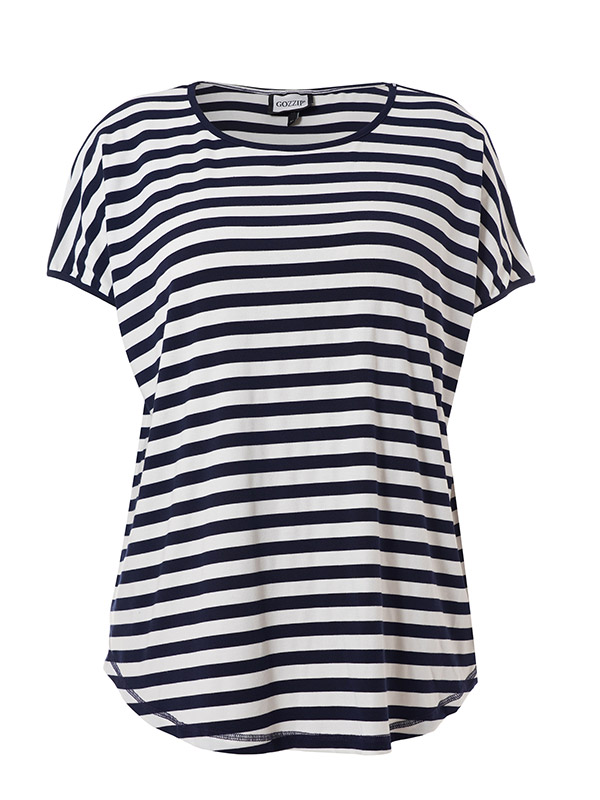 GITTE - Plus Size T-shirt fra Gozzip