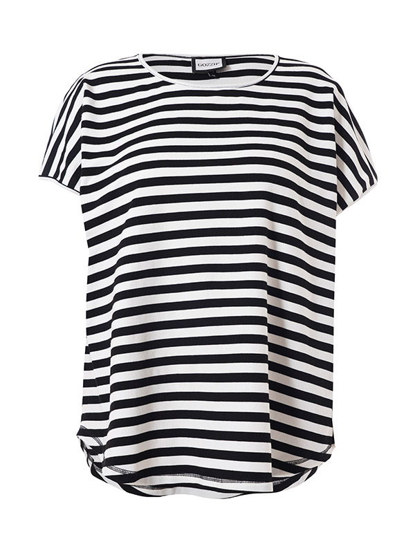 GITTE - Plus Size T-shirt fra Gozzip