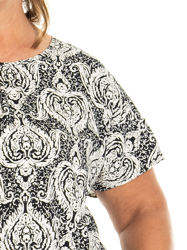 ELISE - Plus Size Bluse fra Gozzip