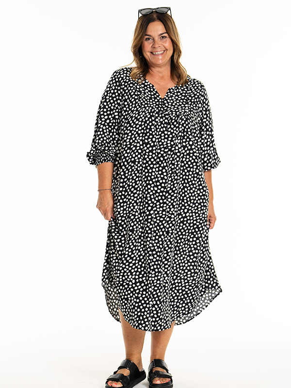 ALICE - Plus Size Kjole fra Gozzip