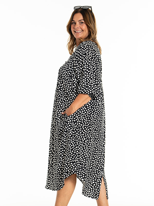 ALICE - Plus Size Kjole fra Gozzip