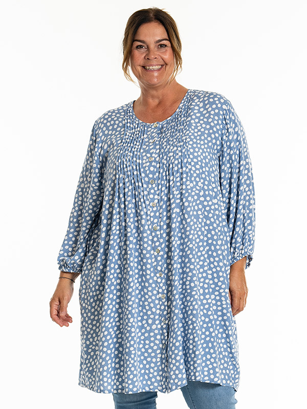 JOHANNE - Plus Size Tunika fra Gozzip