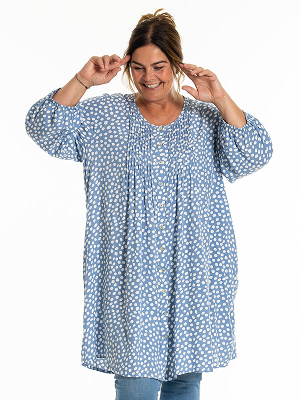 JOHANNE - Plus Size Tunika fra Gozzip